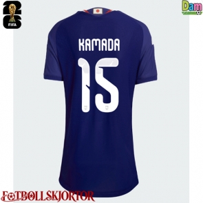 Japan Daichi Kamada #15 Hemmatröja Dam VM 2026 Kortärmad